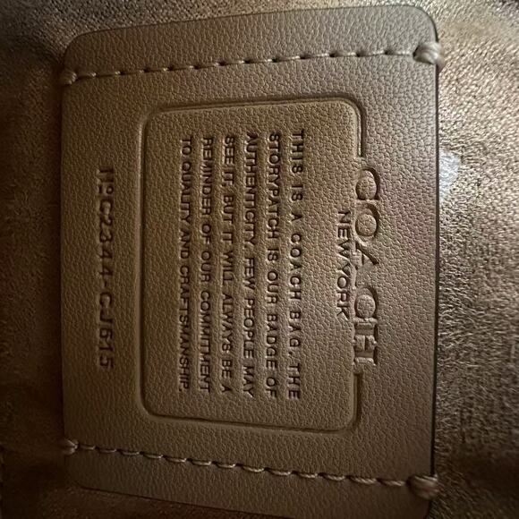 COACH CJ615 Morgan Saddle Bag In Signature Canvas - Picture 2 of 11